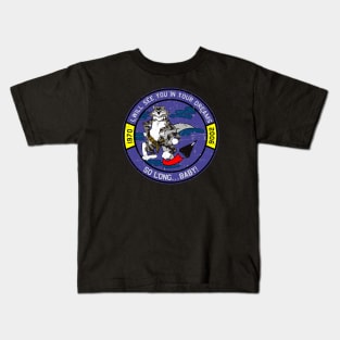 F-14 Tomcat So Long... Baby! - Grunge Style Kids T-Shirt